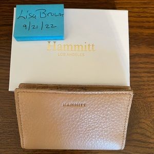 Hammitt Toast Tan 40 West cardholder wallet